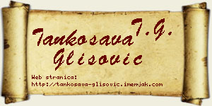 Tankosava Glišović vizit kartica